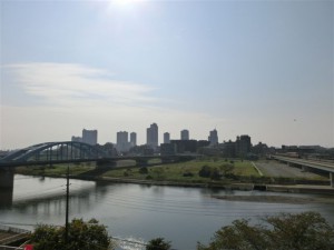 多摩川風景